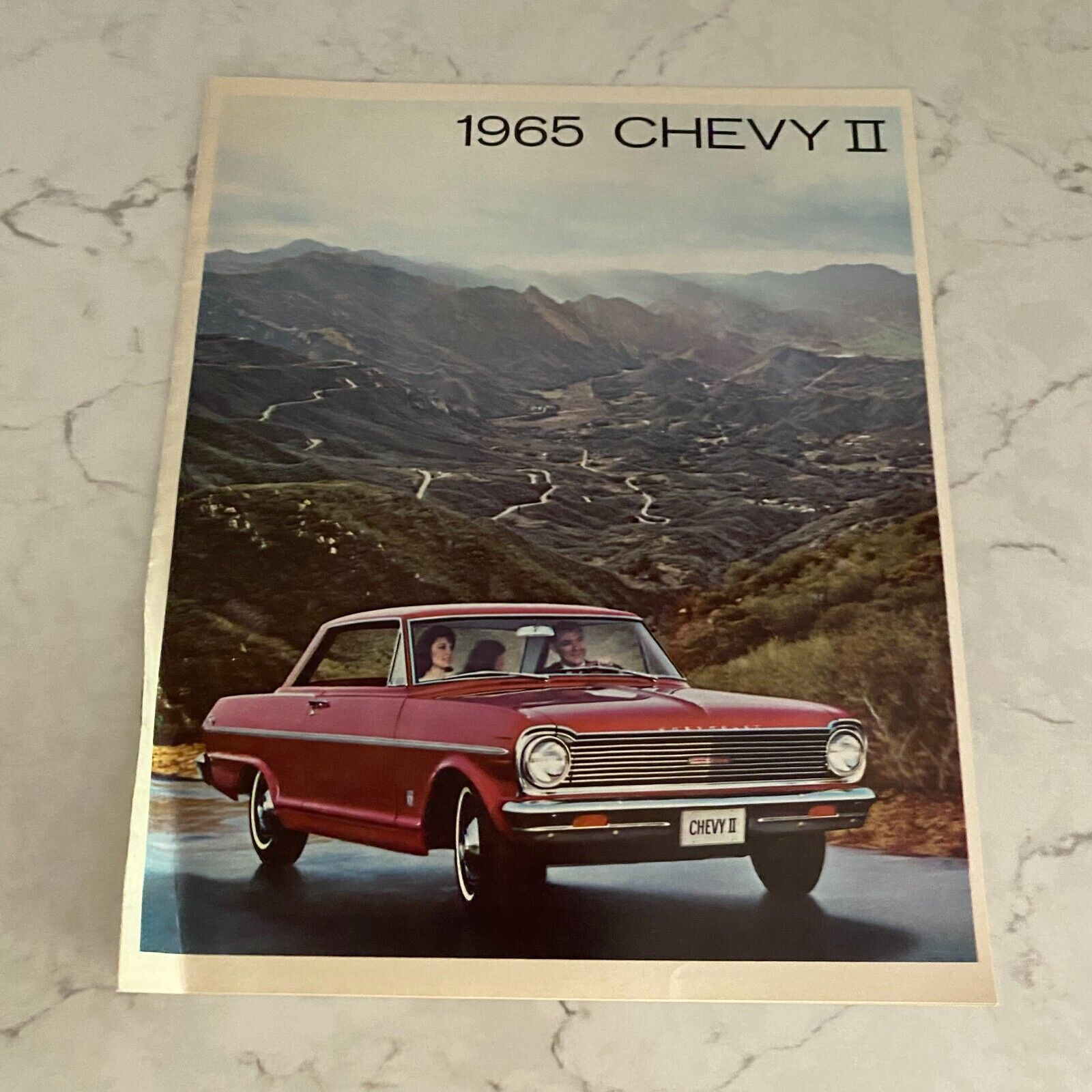 Vintage 1965 Chevrolet Chevy II Mechanical & Technical Dealer Sales Brochure