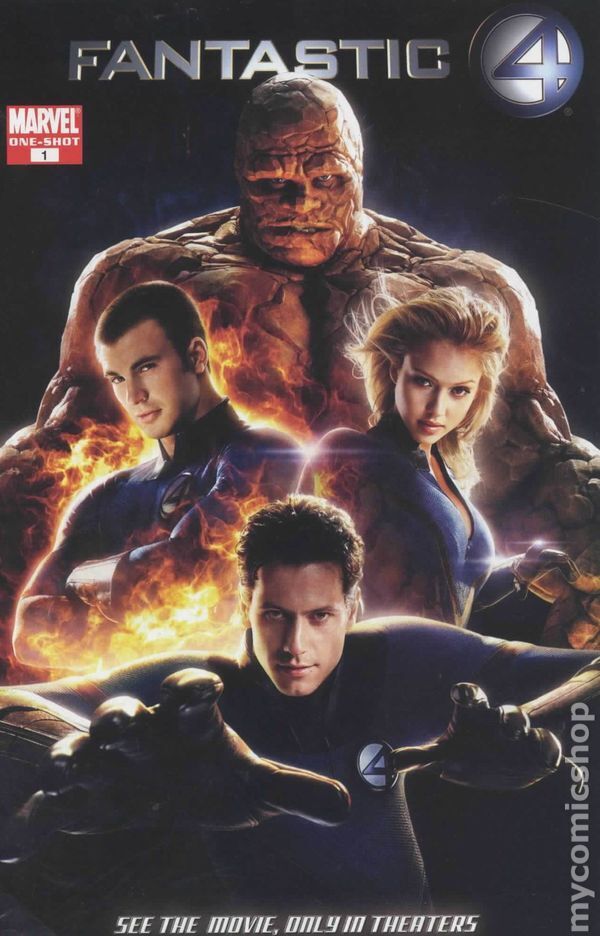 Fantastic Four The Movie #1 FN 2005 Stock Image