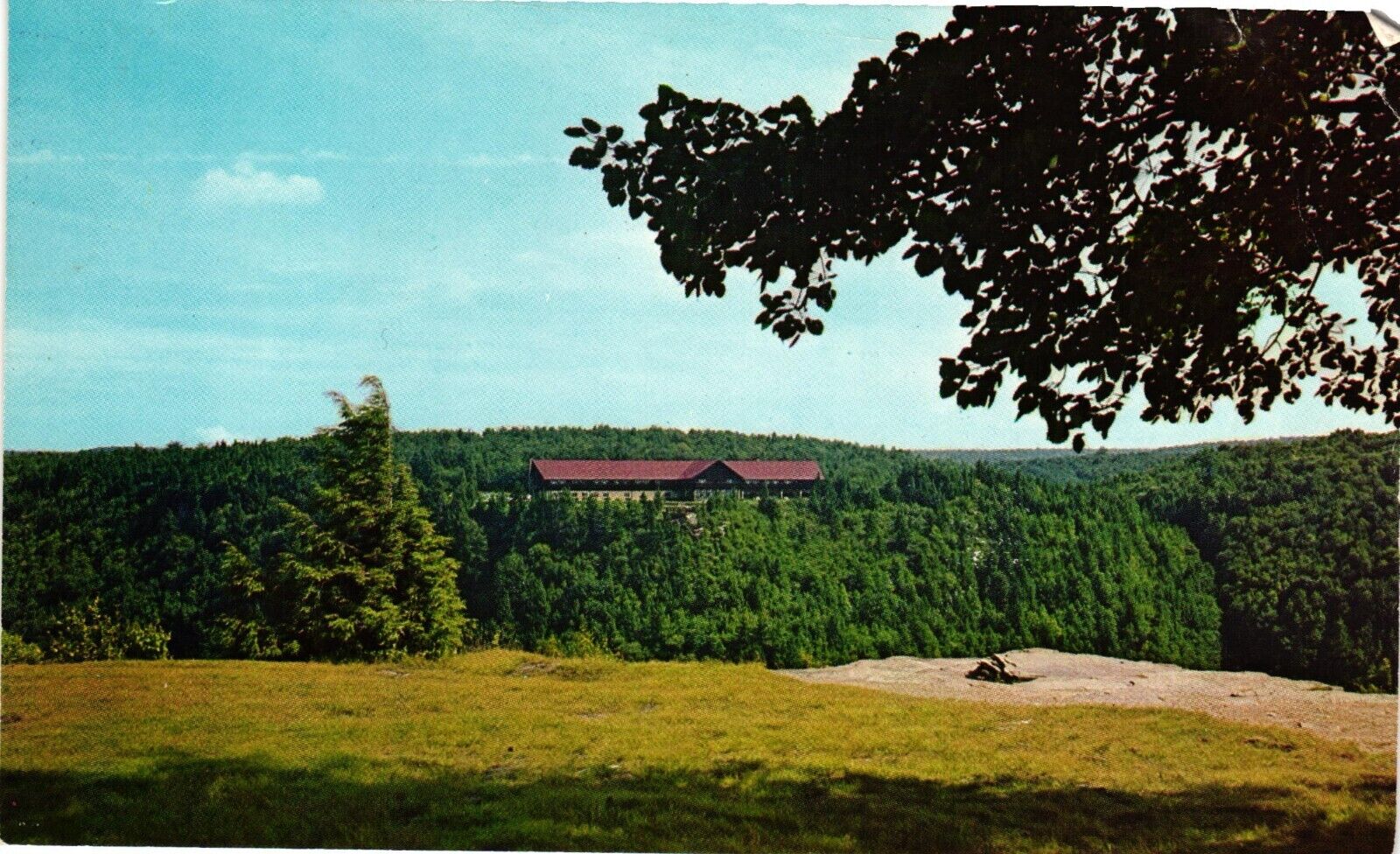 Vintage Postcard - Blackwater Lodge Falls State Park Davis West Virgina Un-Post