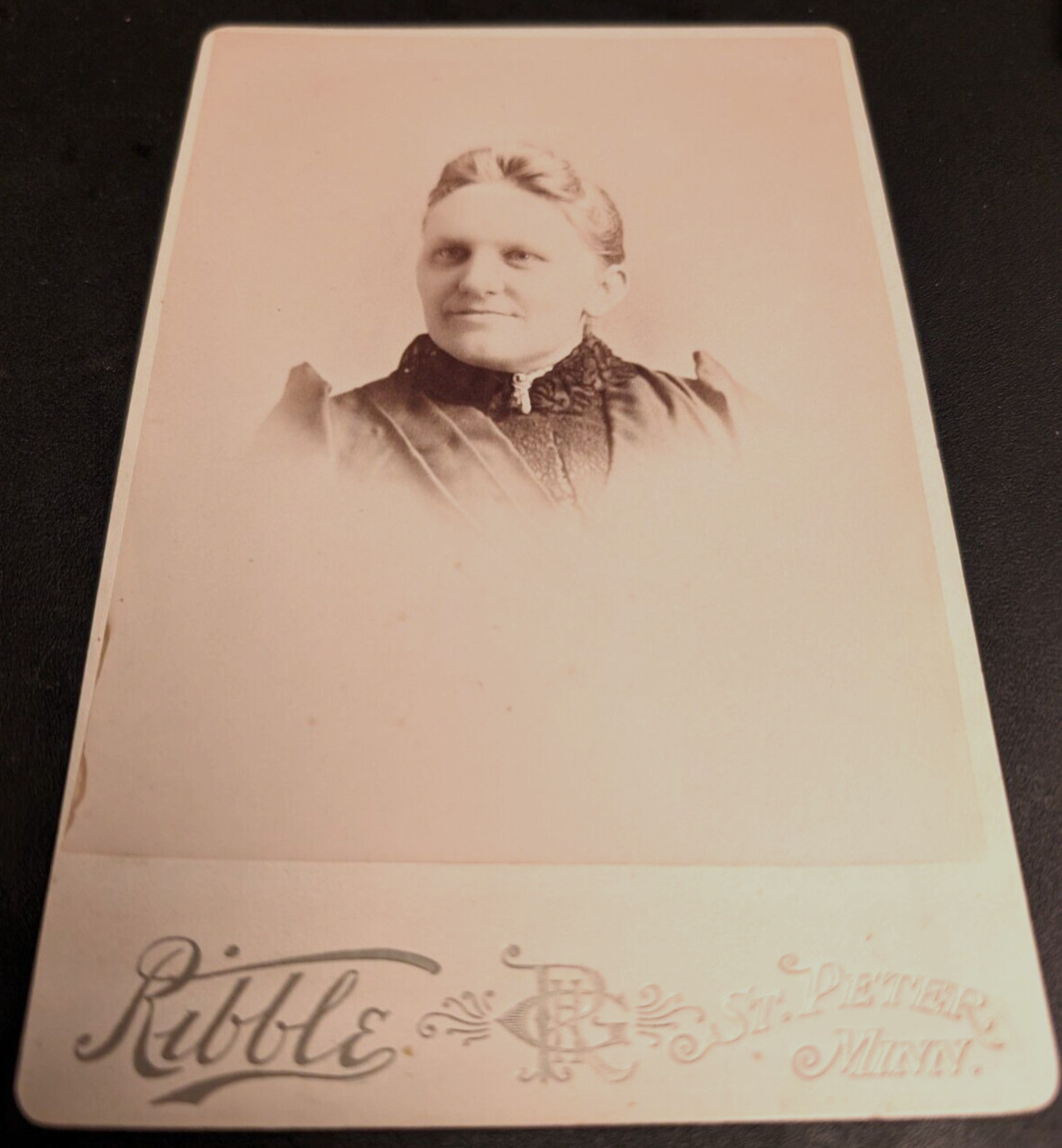 1890 Cabinet Postcard  4 1/2\