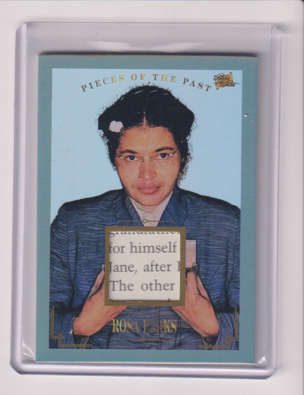 2023 PIECES OF THE PAST HISTORICAL EDITION RELIC ROSA PARKS