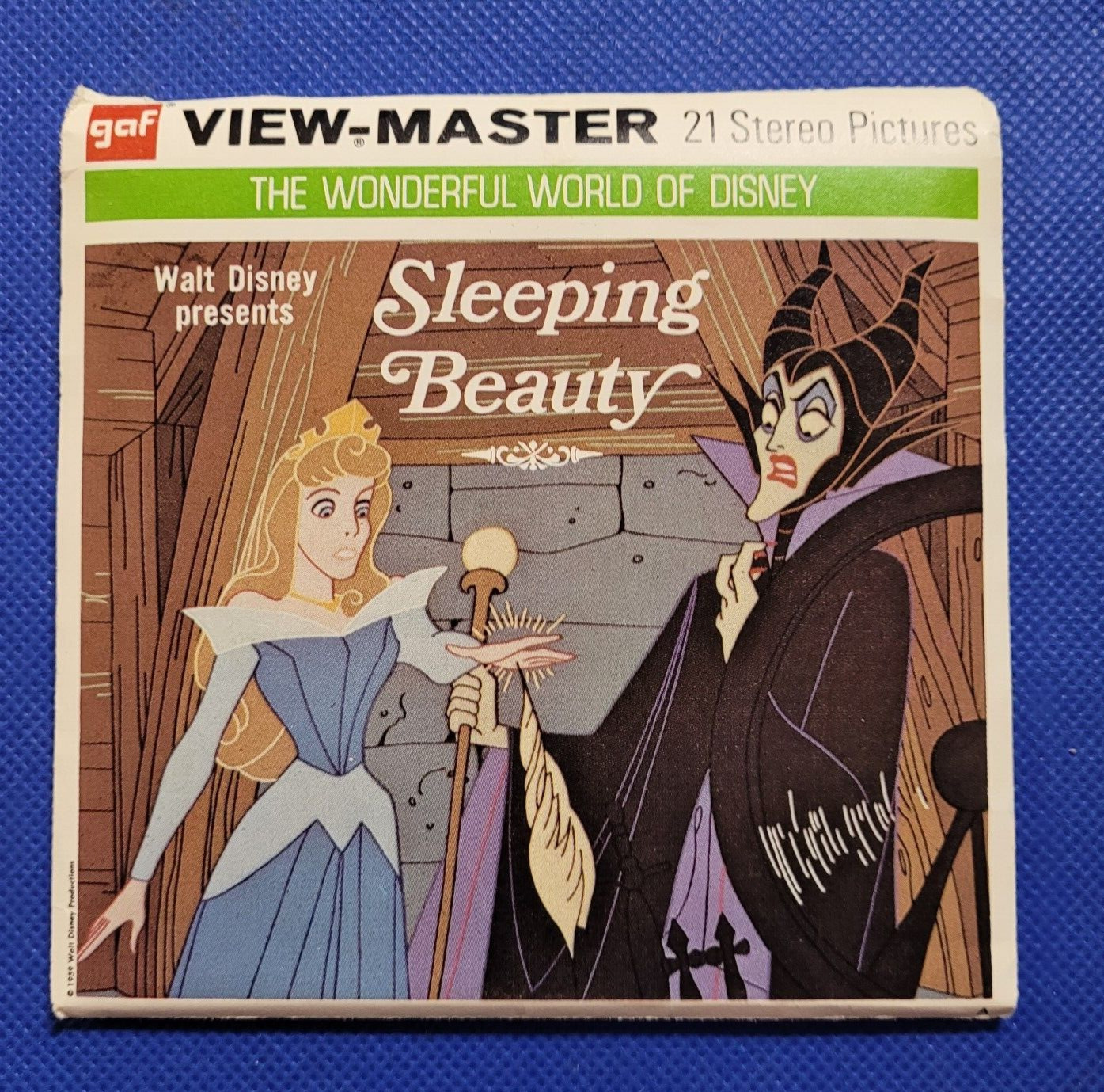 Gaf B308 Disney\'s Disney Princess Sleeping Beauty view-master color Reels Packet