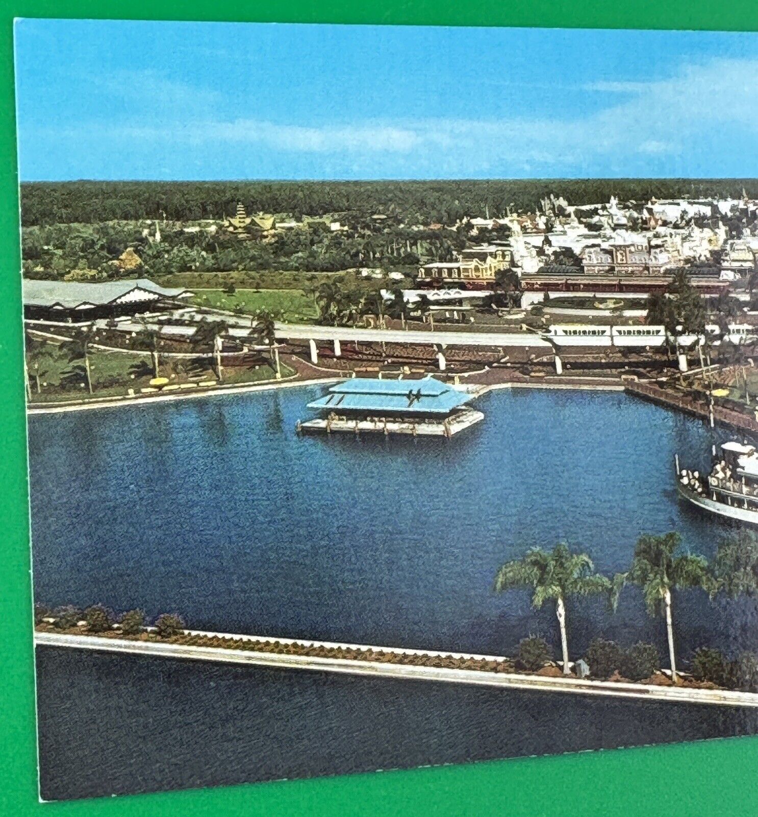 Vintage Postcard Walt Disney World Magic Kingdom Railroad