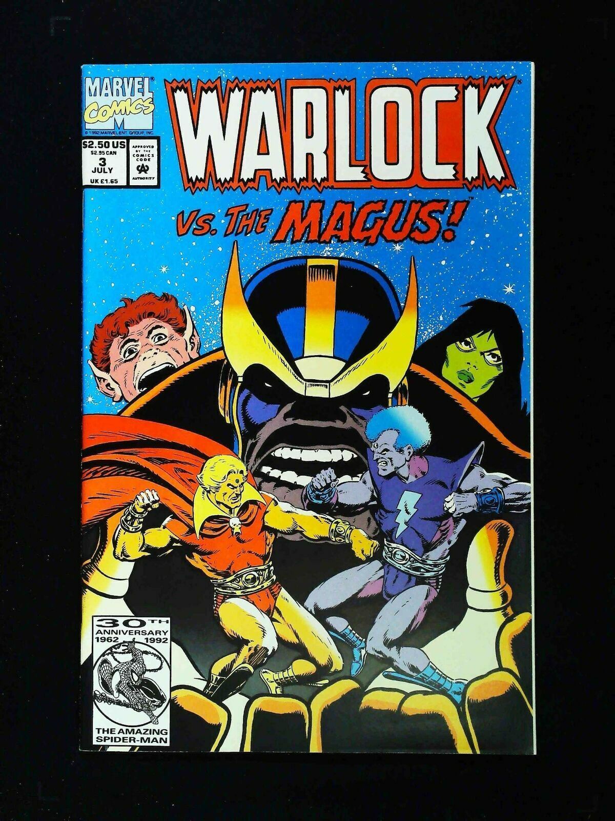 Warlock #3  Marvel Comics 1992 Vf/Nm