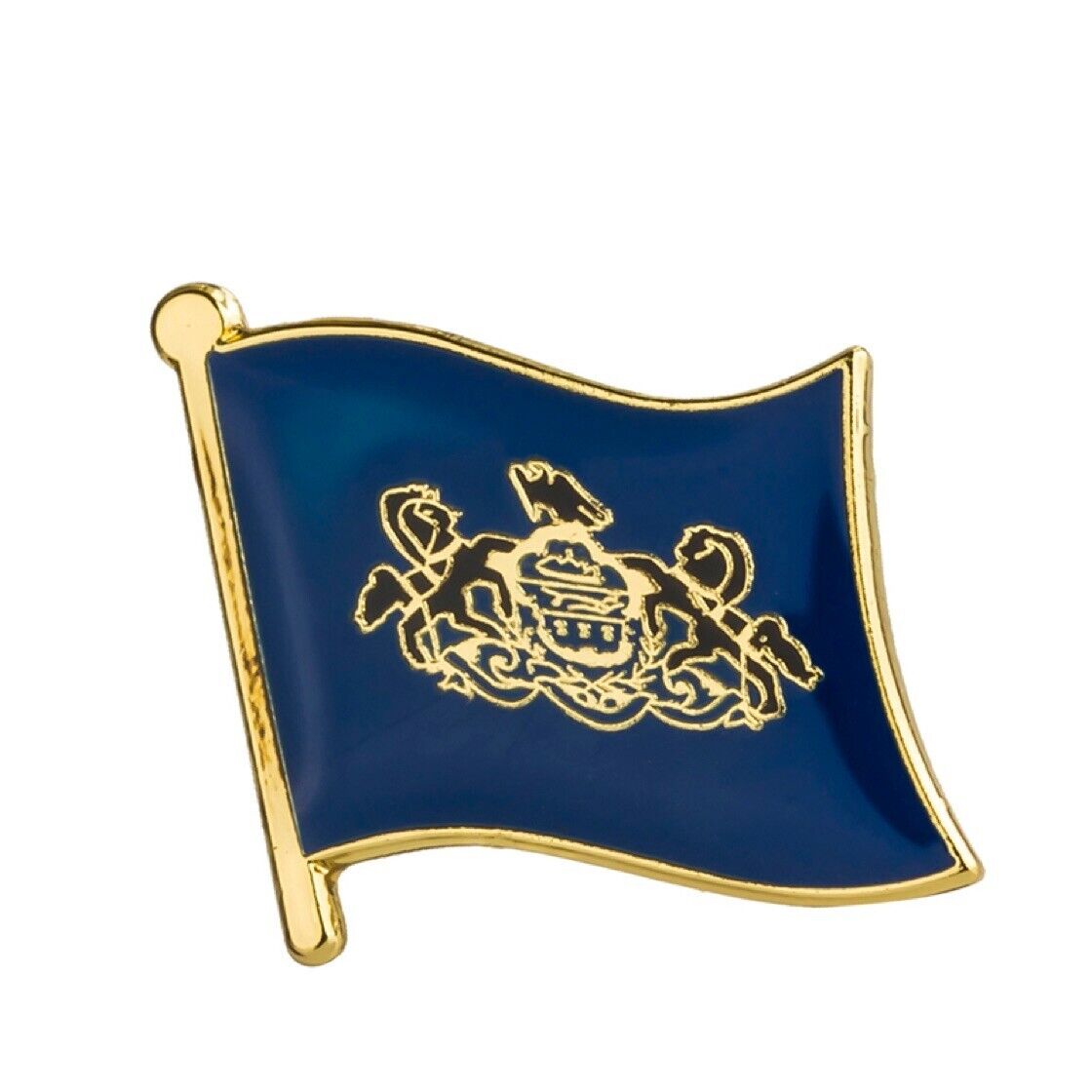 Pennsylvania Flag Lapel Pin 5/8\