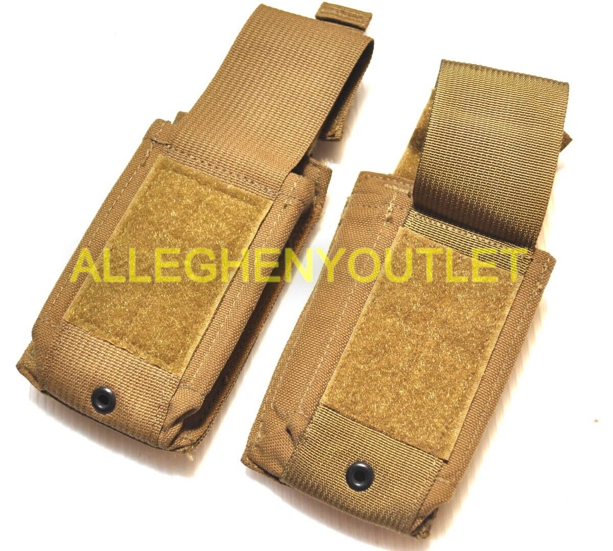 SET OF 2 NEW US Military USMC SPEED RELOAD MAGAZINE Mag POUCH Coyote Brown NIB
