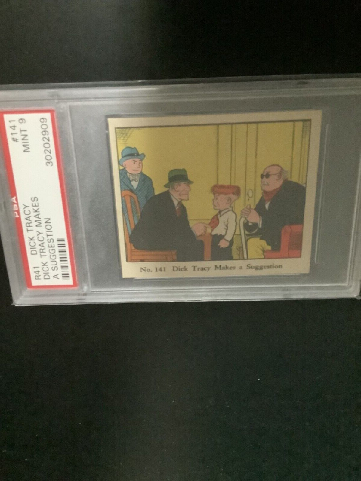 1937 R41 Dick Tracy Makes A suggestion #141 PSA 9 Vintage High Grade