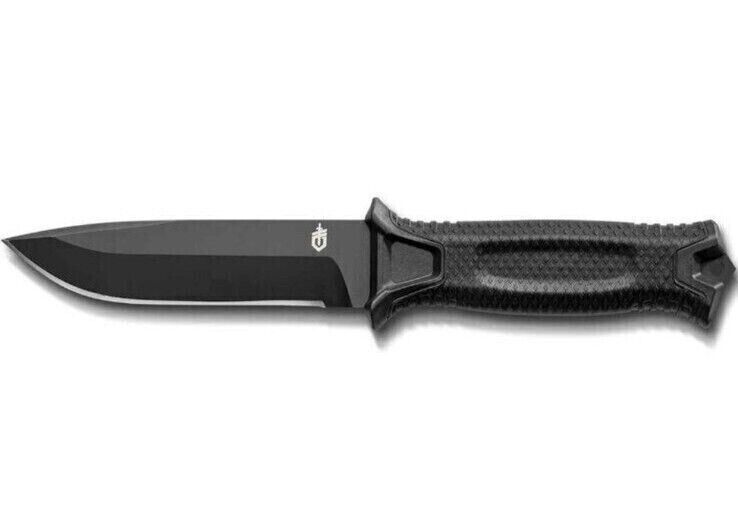 Gerber Strongarm Fixed Blade Survival Knife Modular MOLLE Sheath Black Strong