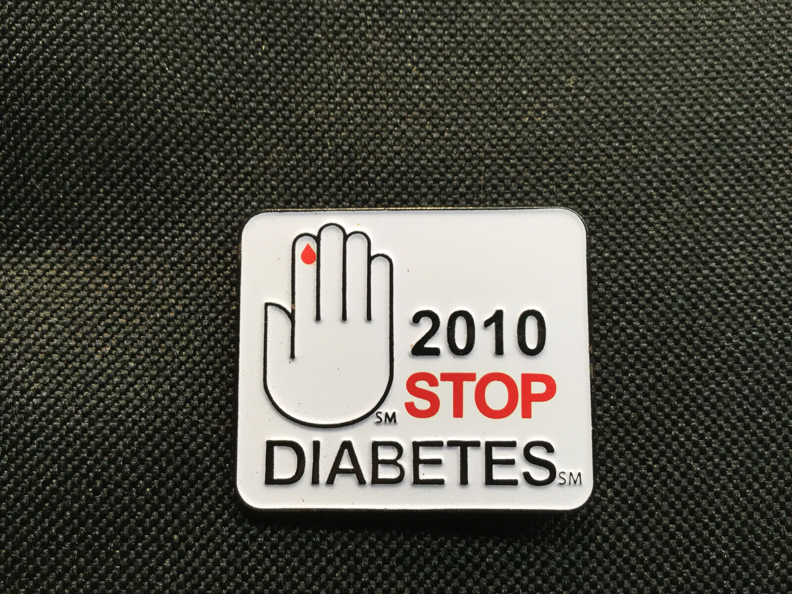 2010 Stop Diabetes Pin
