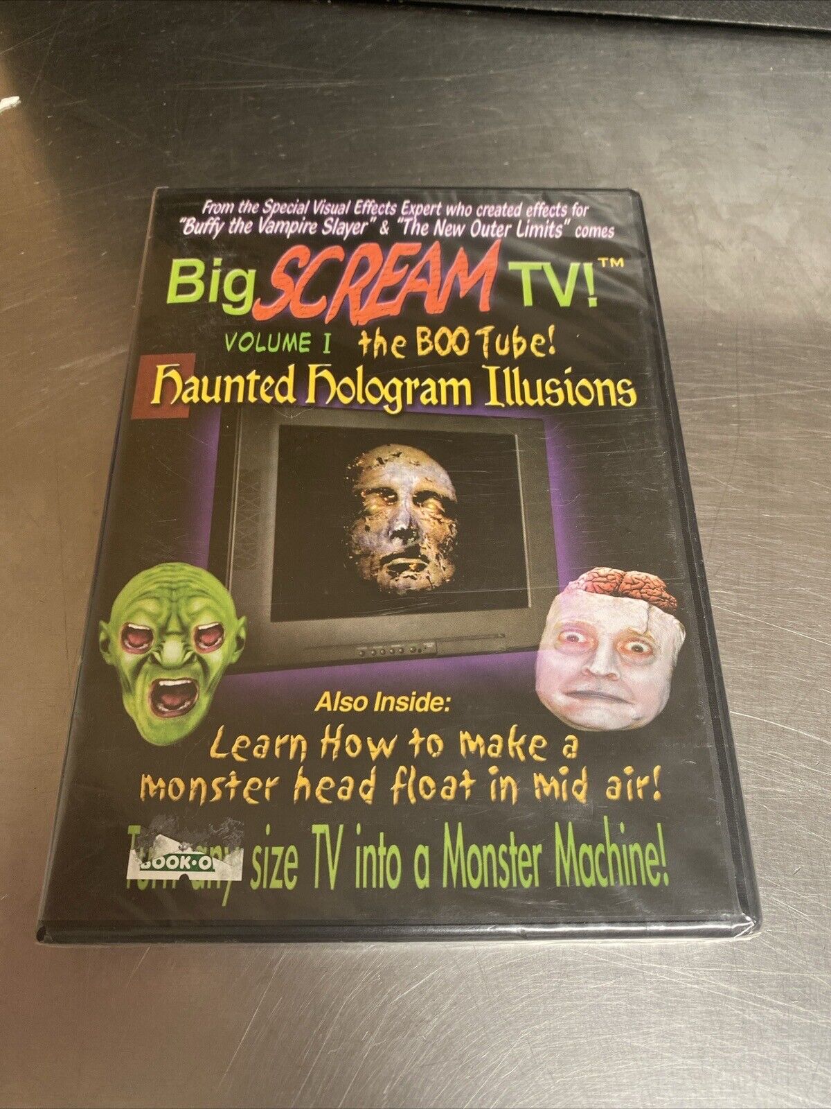 Big Scream TV Volume 1: Haunted Hologram Illusions (DVD) Halloween NEW SEALED