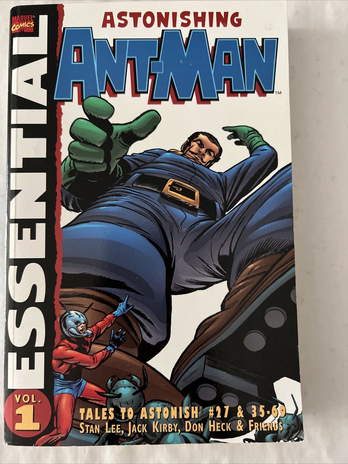 Marvel Essentials Astonishing Ant-Man Vol #1 Stan Lee Jack Kirby 2002 TPB