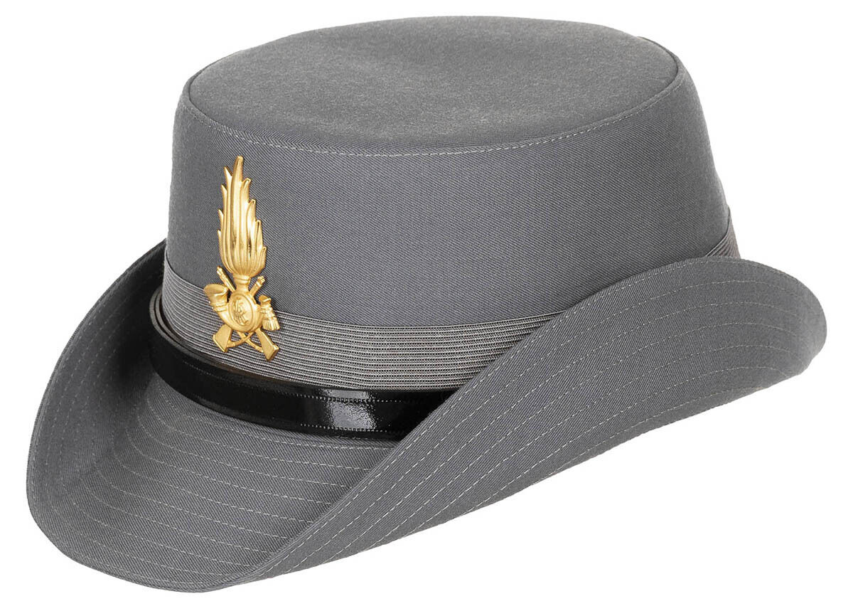 Original Italian Army Summer Hat Ladies With Badge Customs Police Sizes 53-55