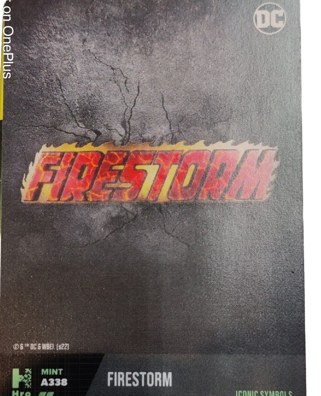 2022 DC Chapter 2 Physical Card Iconic Symbols Firestorm Mint Low 338