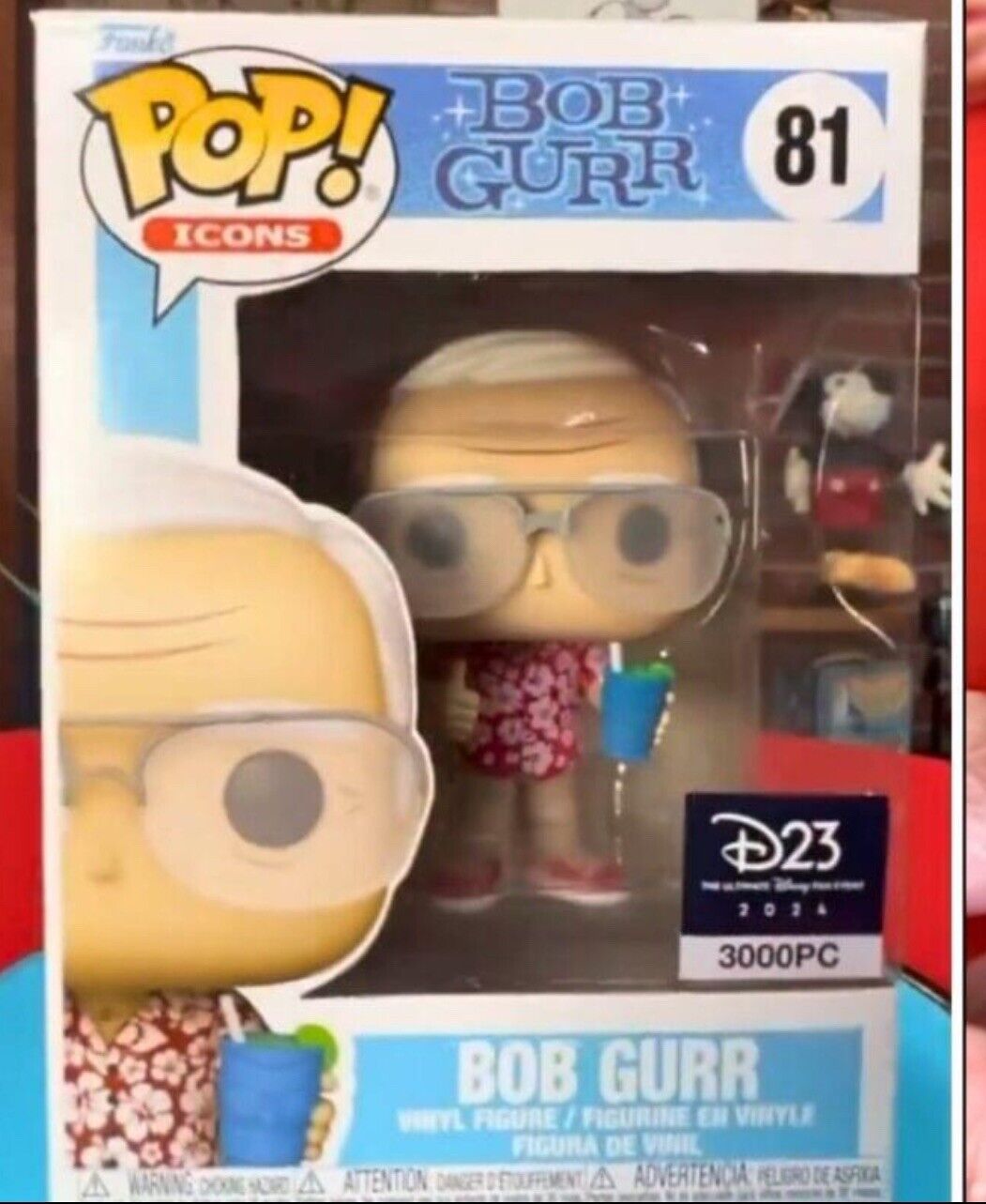 Bob Gurr Funko Pop D23 Expo LE 3000 Presale