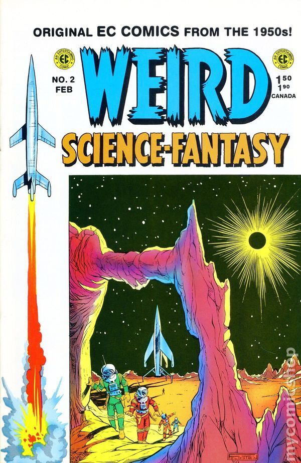 Weird Science-Fantasy #2 VF 1993 Stock Image