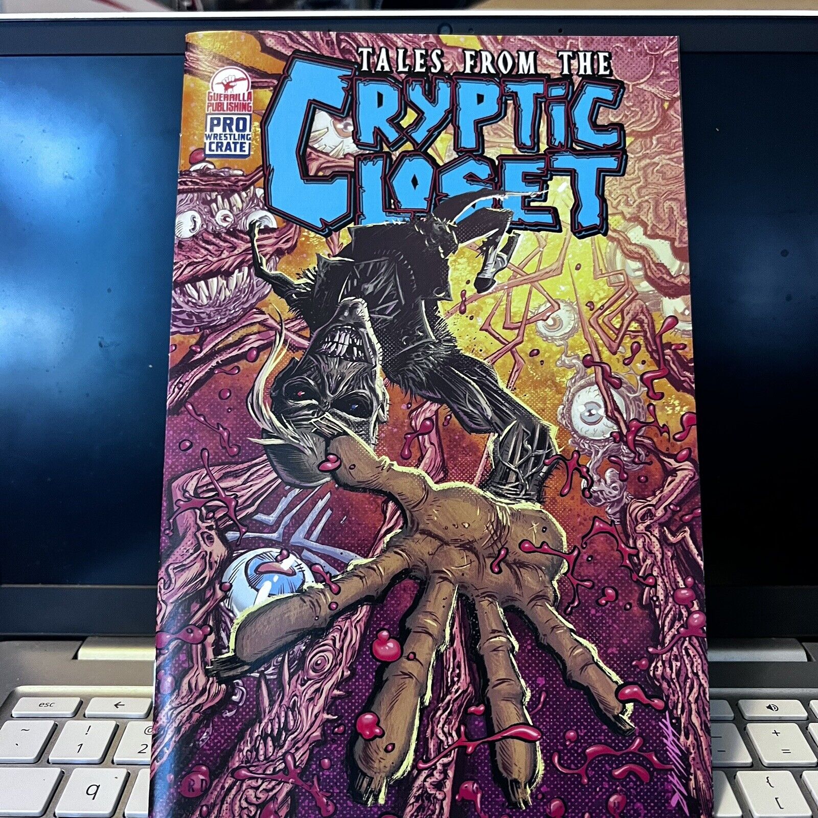 Tales From The Cryptic Closet Comic Featuring ABADON Pro Wrestling Crate AEW WWE