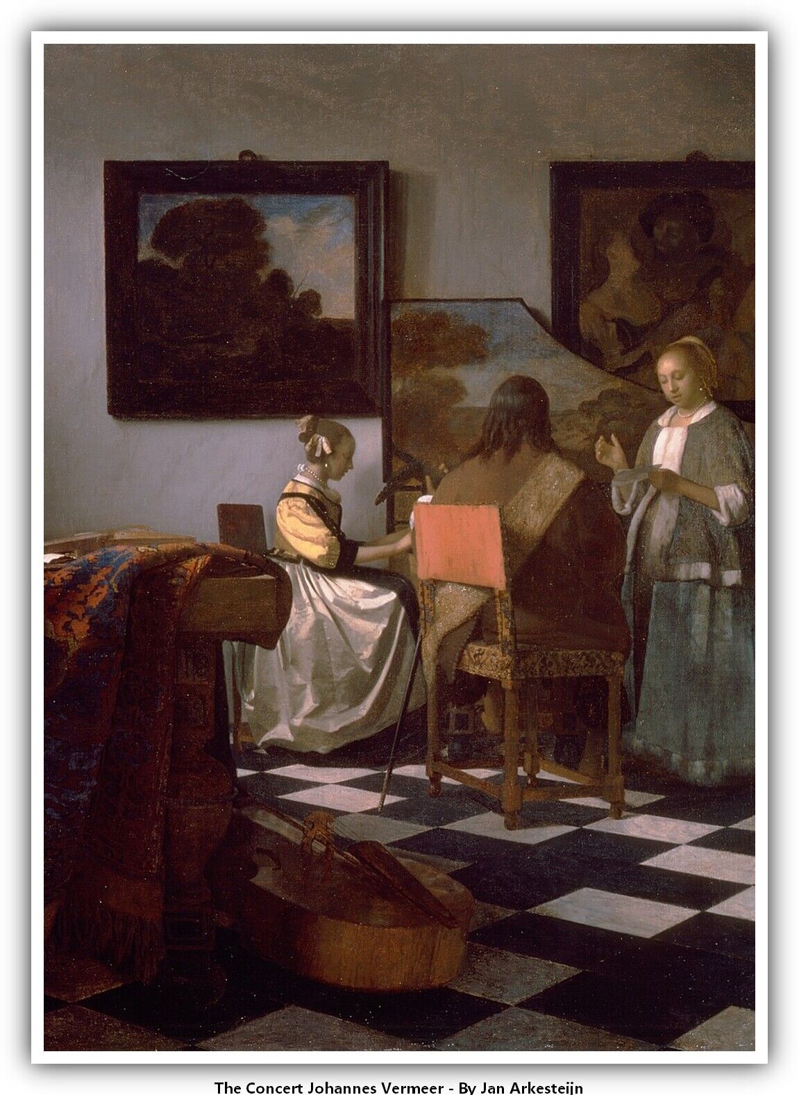 The Concert Johannes Vermeer