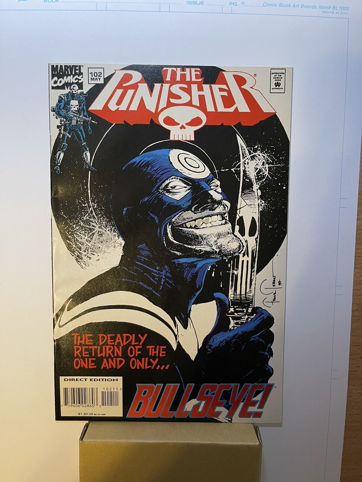 comic books Punisher 102 . Bullseye High Grade