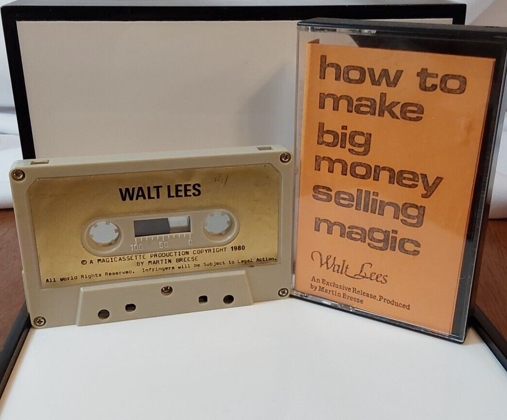 VTG How to Make Big Money Selling Magic: Walt on Selling; Less, Walt, 1981