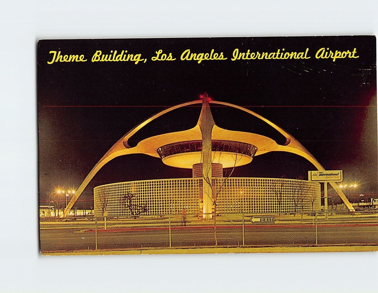 Postcard Theme Building Los Angeles International Airport Los Angeles CA USA