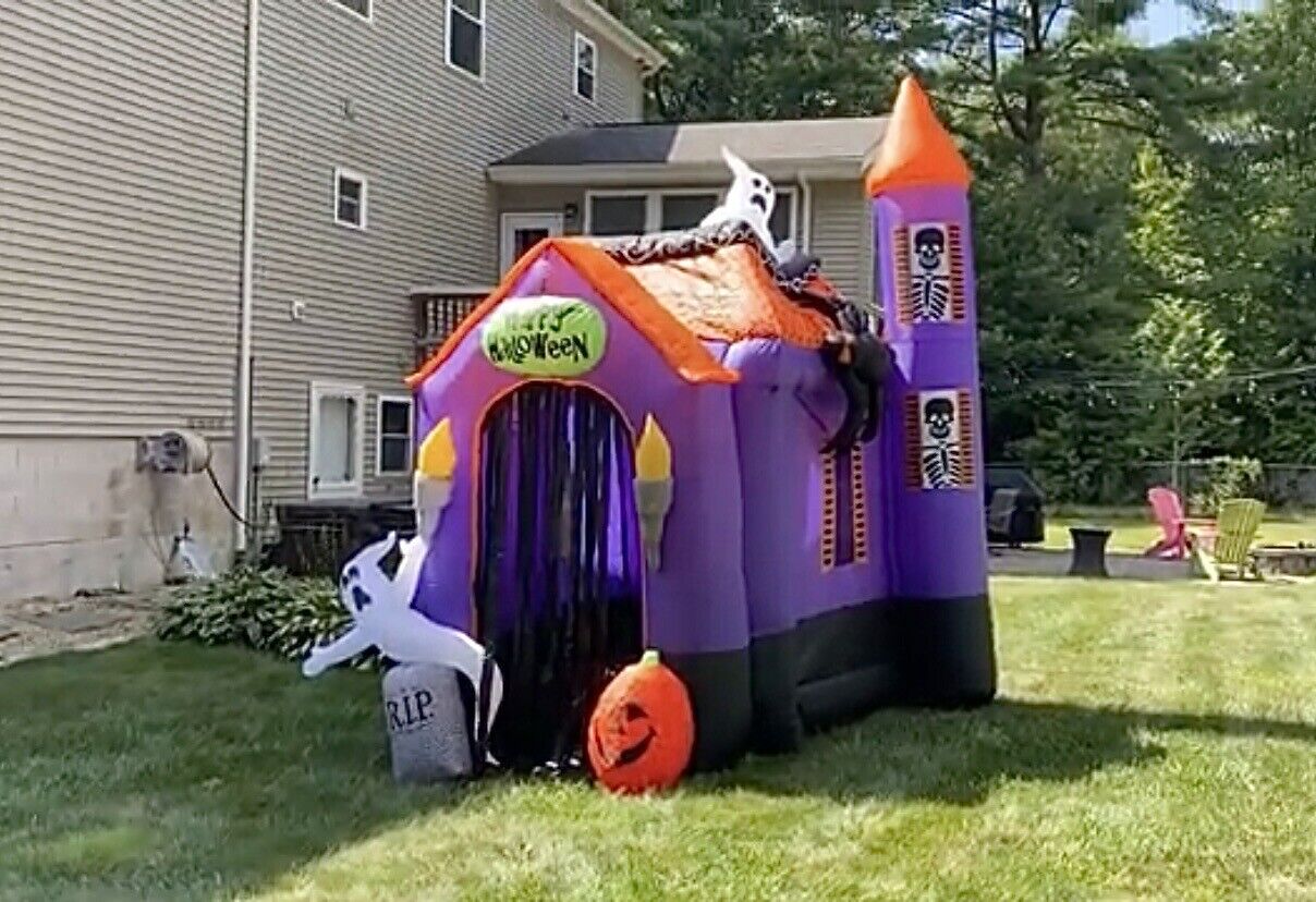 Gemmy 12ft Haunted House Halloween Airblown Inflatable Sam’s Club