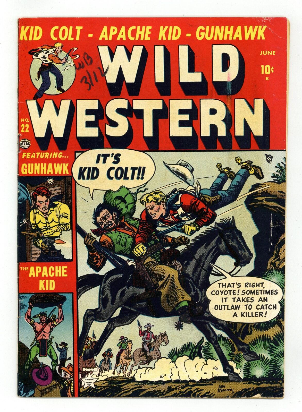 Wild Western #22 VG/FN 5.0 1952