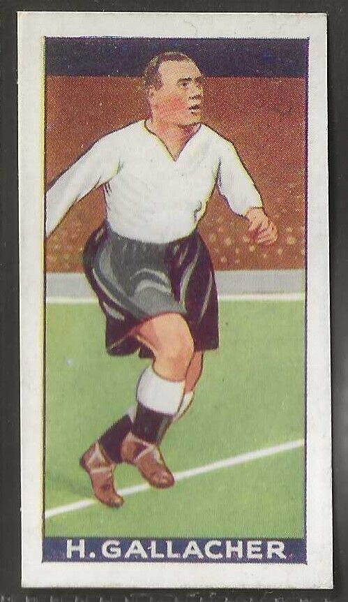 AMALGAMATED PRESS-FOOTBALL FAME SERIES 1936-#14- DERBY COUNTY - GALLACHER