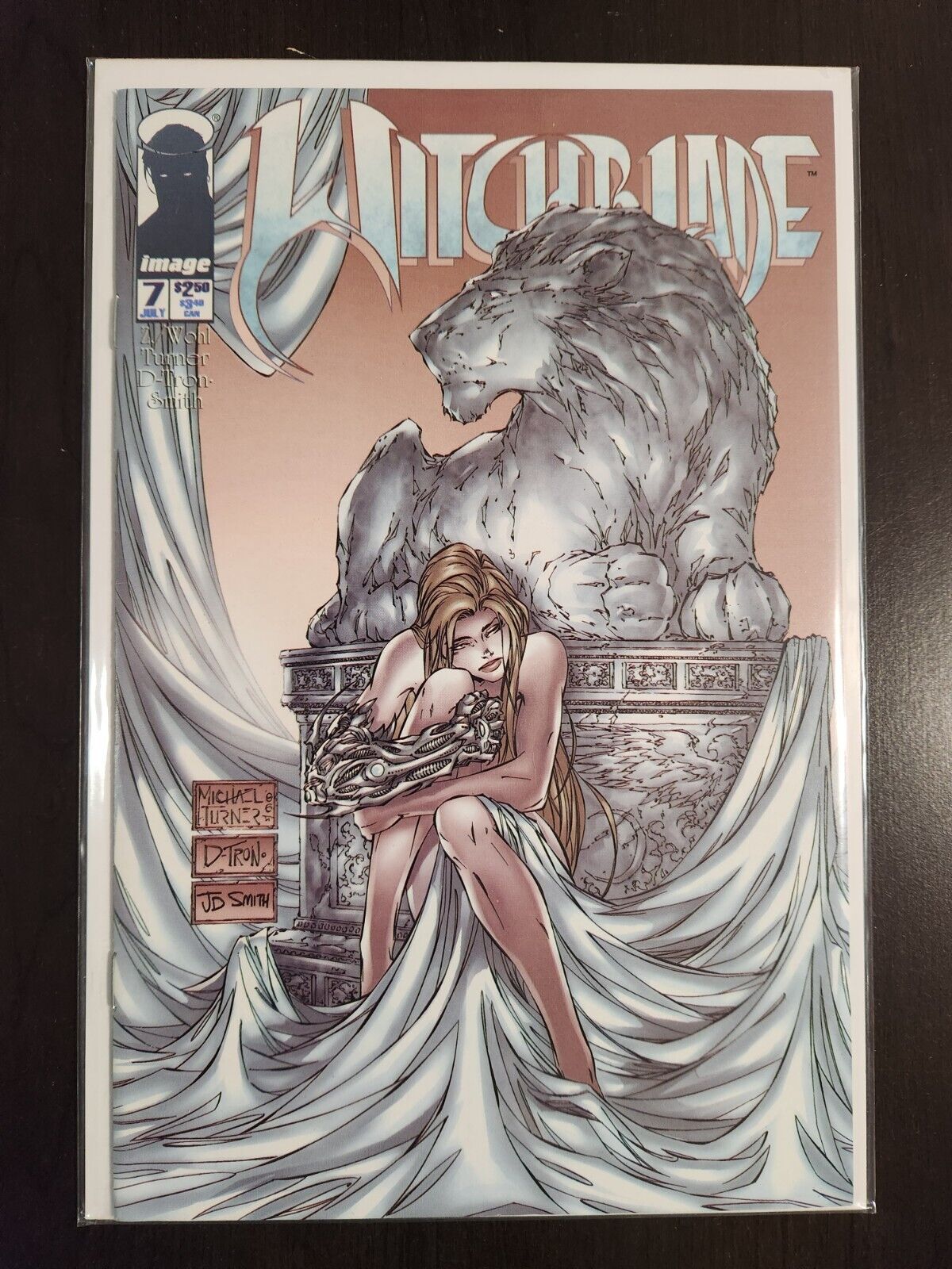 Witchblade #7 Early Michael Turner Cover Image Comics 1996 NM