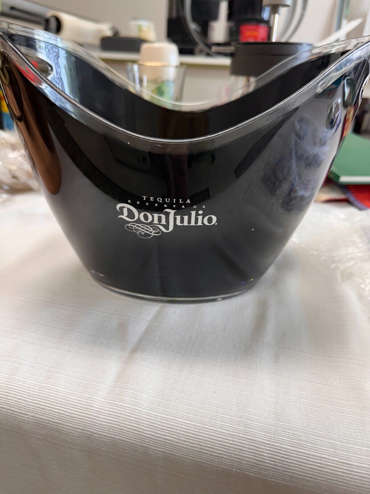 Don Julio Tequila Brand NEW Acrylic Bottle Service Ice Bucket Bottle Chill