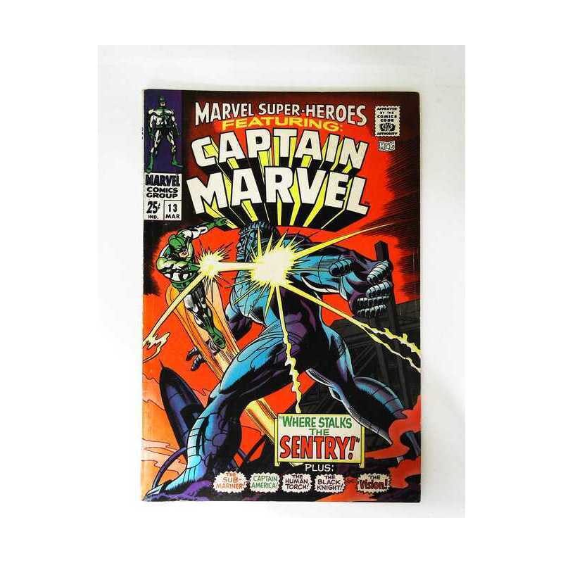 Marvel Super-Heroes (1967 series) #13 in Fine minus condition. Marvel comics [c\
