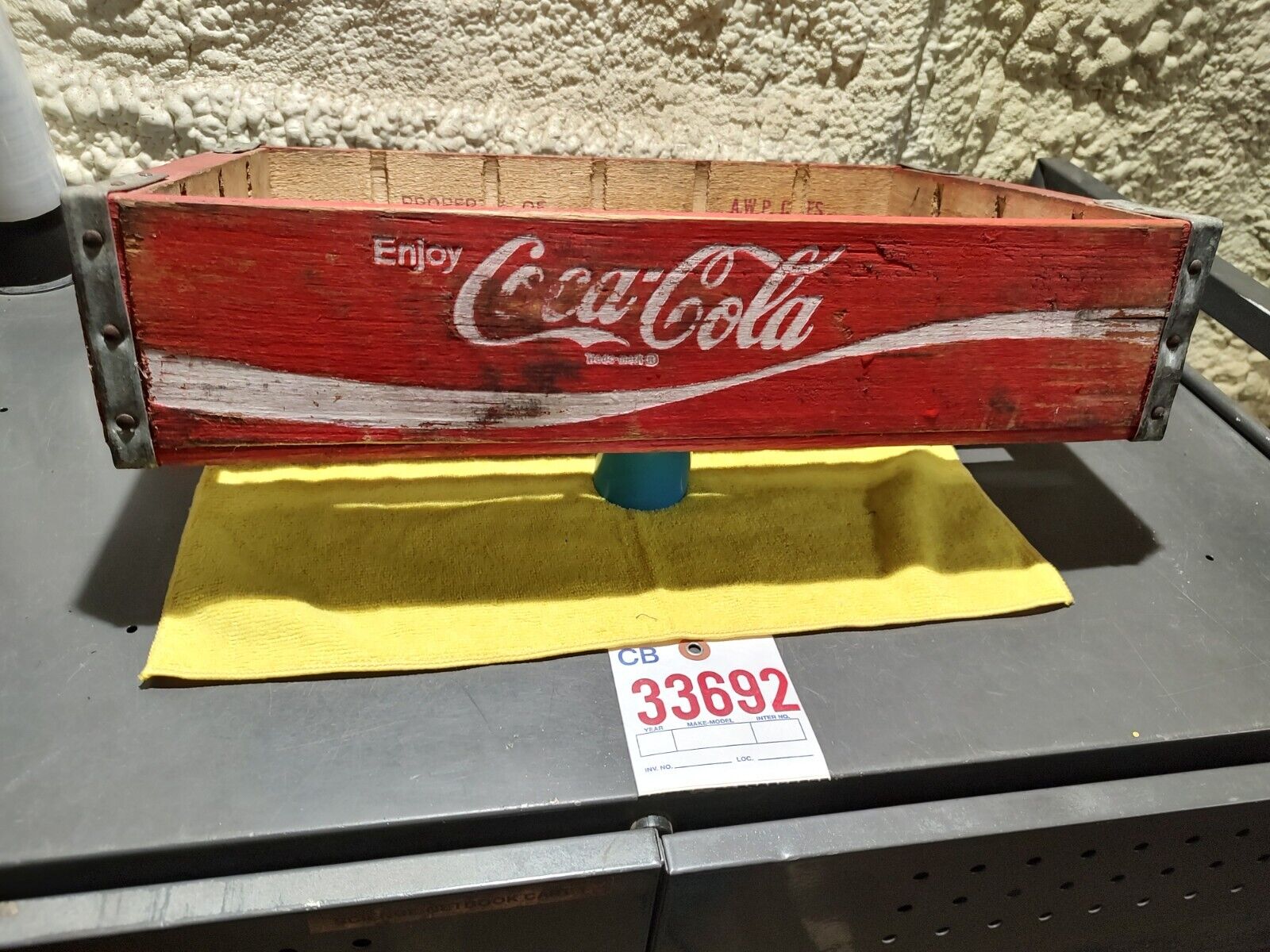 Vintage 1940 1950's Coca-Cola Bottle Crate Original