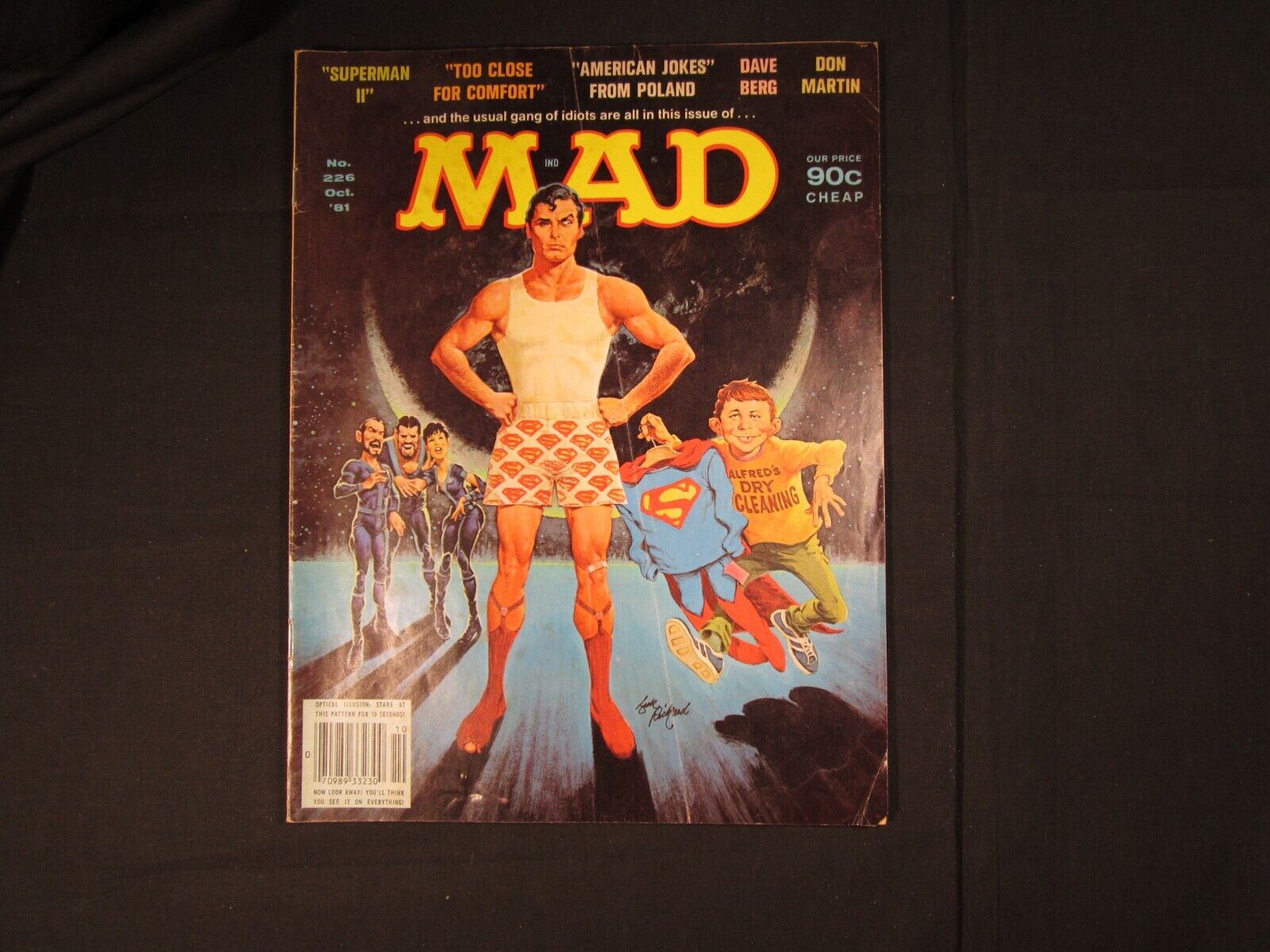 1981 MAD Magazine #226 Superman II October
