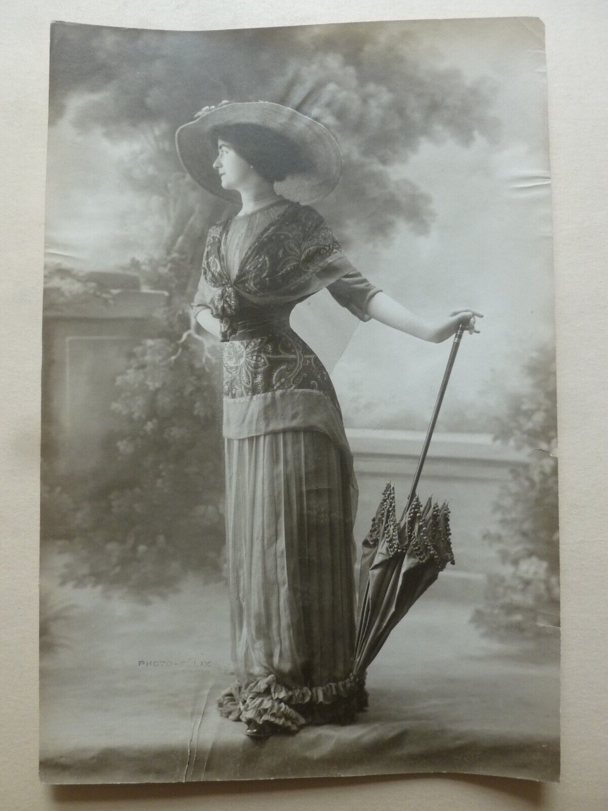 Original french Photograph portrait 1900's - D
