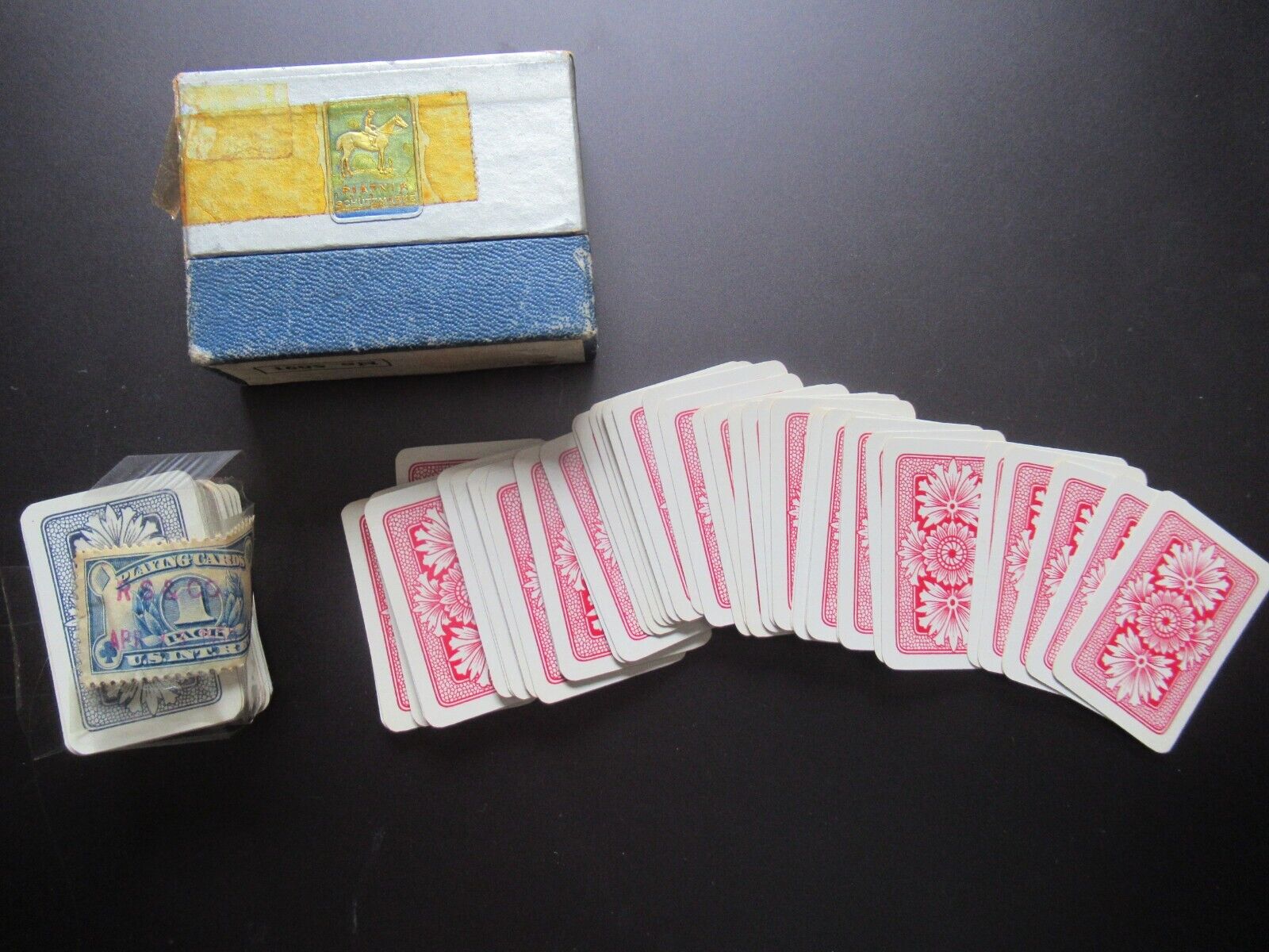 Vintage Ferd Piatnik Mini Playing Cards 2 Decks NEVER USED 
