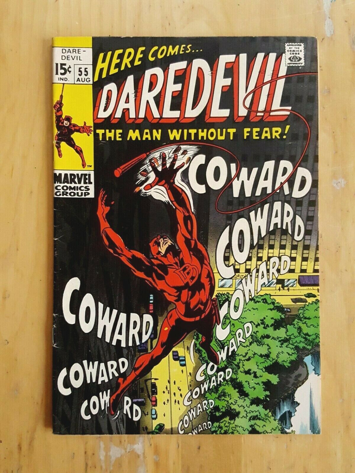 Daredevil #55 (1969, Marvel Comics) 6.0 Fine