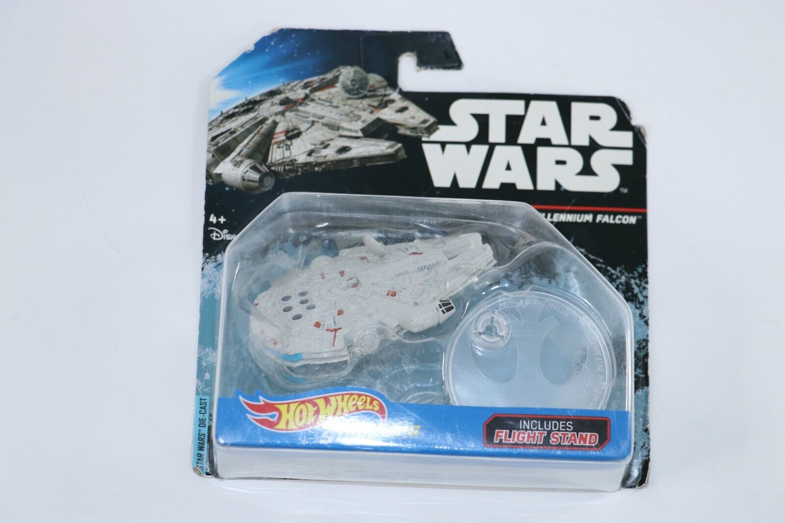 HOT WHEELS STAR WARS MILLENNIUM FALCON W/ STAND MATTEL NEW SEALED SHIPS BOXED