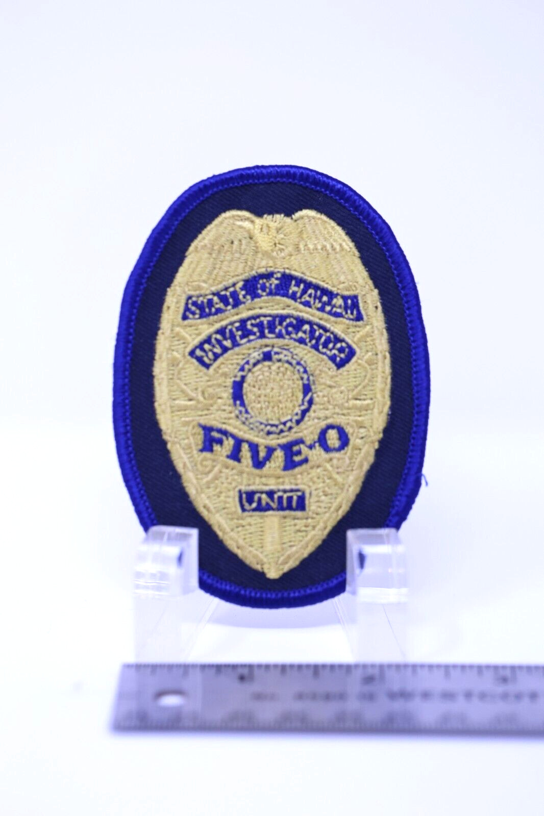 POLICE Hawaii Five-O - Collectible Patch INVESTIGATOR