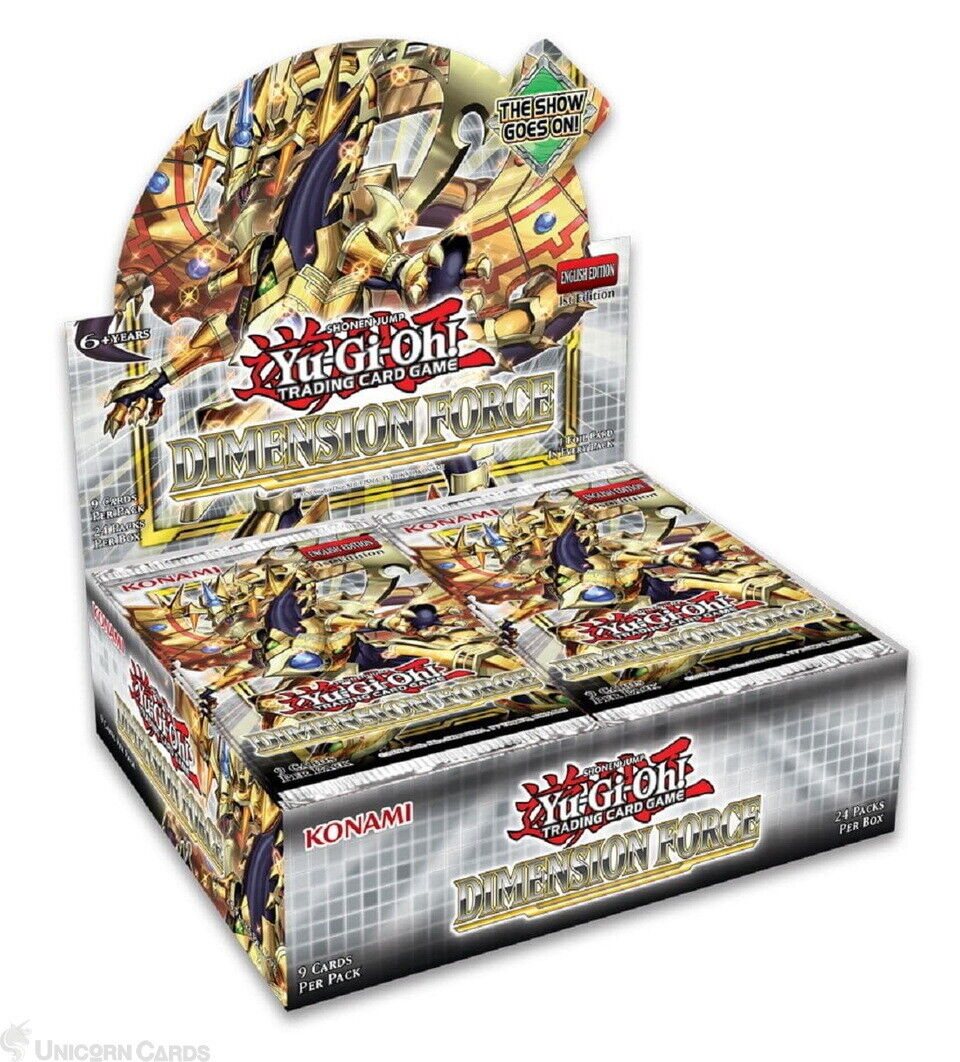 YuGiOh Dimension Force Booster Box ::