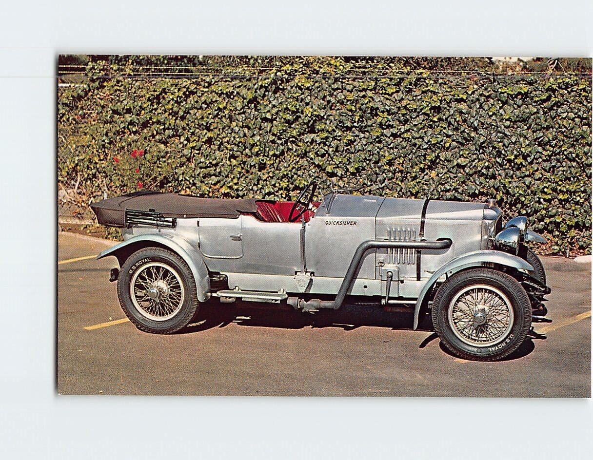 Postcard 1922 Vauxhall 30/98 OE Briggs Cunningham Automotive Museum CA USA