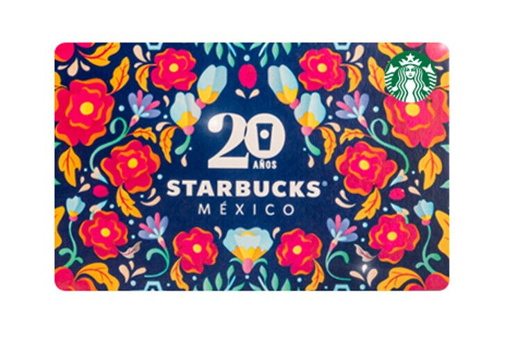 Starbucks Card - Mexico 2022 - 15th Anniversary Edition - No $ Value