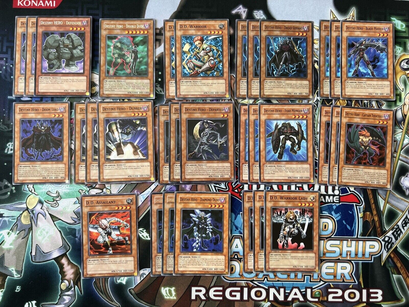 Deck Yugioh Destiny Hero 32 Cards 