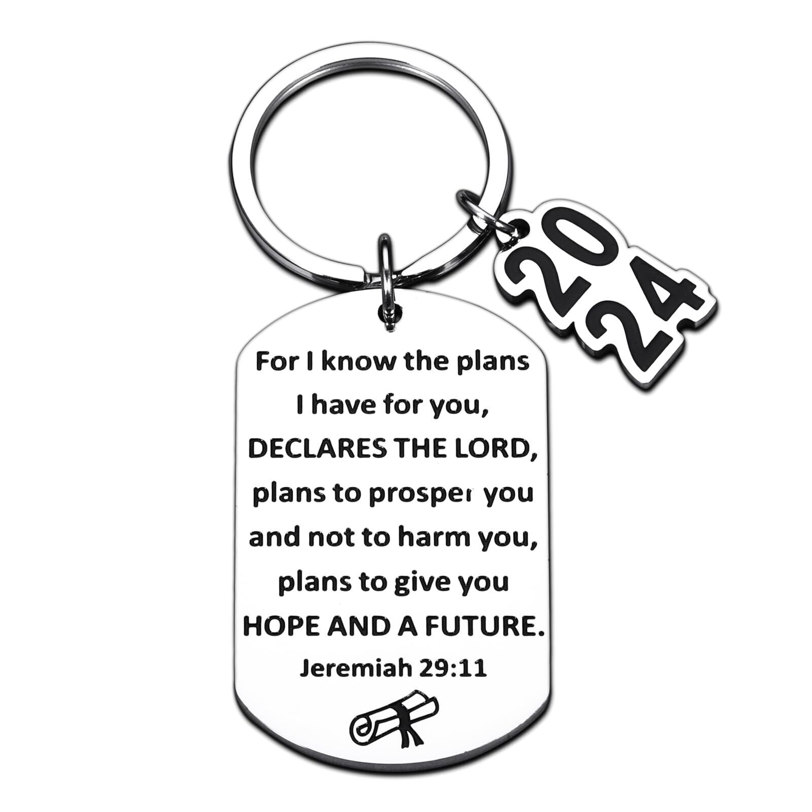 Graduation Gifts Class of 2024 Graduation Gifts Keychain for Him Her College ...