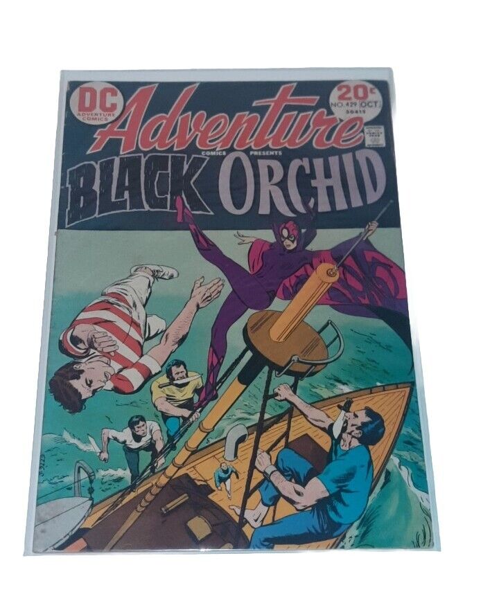 Adventure Comics 429 Black Orchid DC Comics  1970s Vintage F/VF Superhero 
