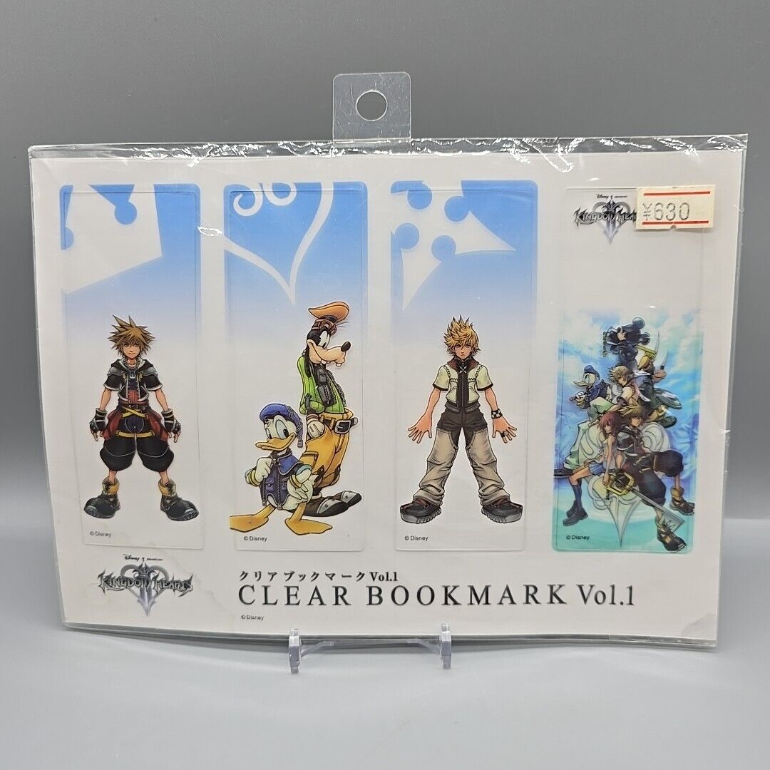 Accessories Character Vol.1 Clear Bookmark Kingdom Hearts Ii