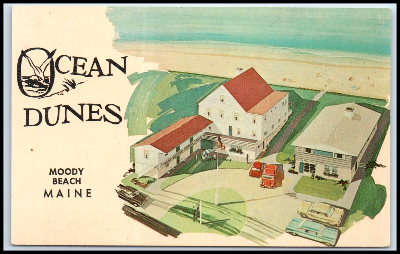 Postcard Dunes, Moody Beach, Maine  ME S70