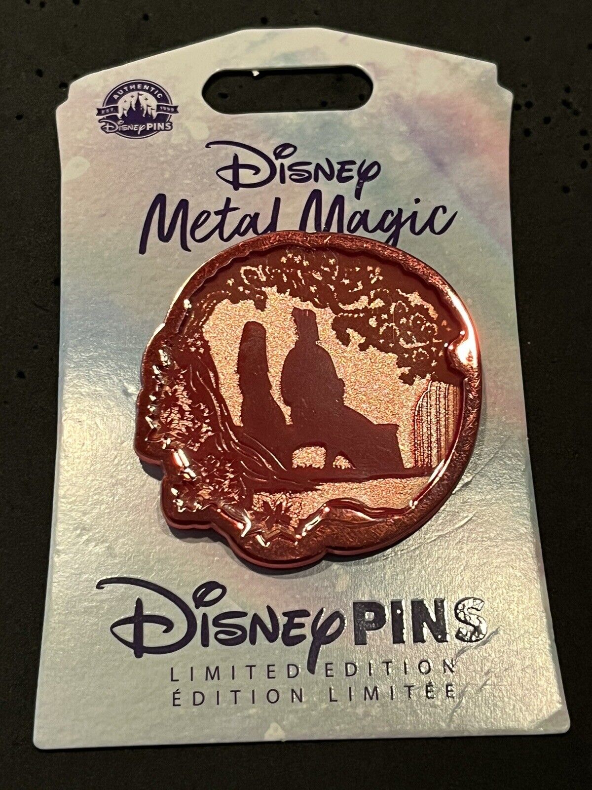 Disney Disneyland DLR 2023 Metal Magic MULAN & Her Father, HUA ZHOU LE Pin