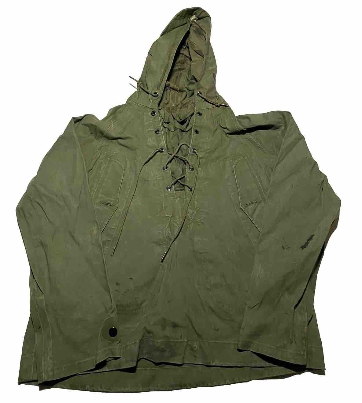 Vintage US Military Smock Jacket Size Small Green AM1