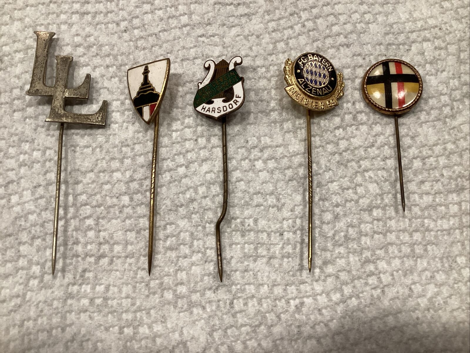 Vintage WWII WW2 GERMAN Stick Pins 