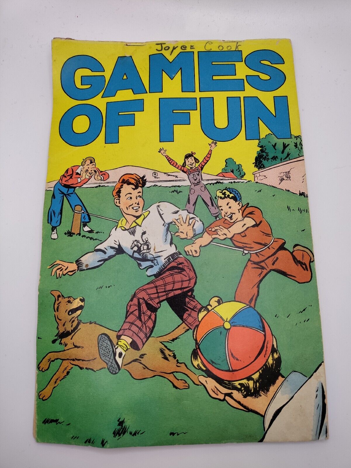 Games of Fun 1934 K K Publications Super Rare
