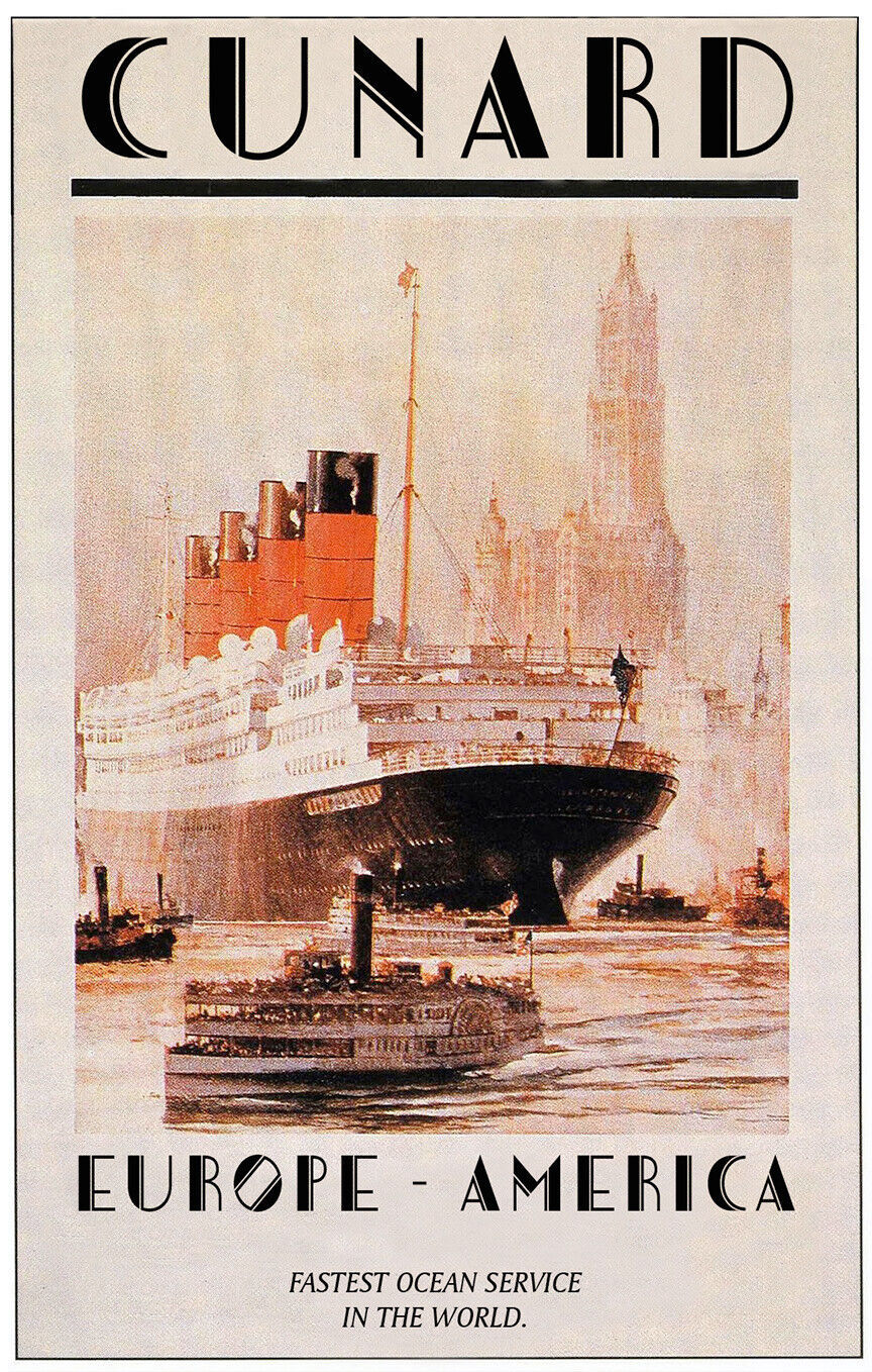 Cunard Line poster 17\